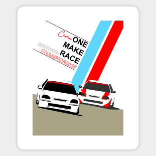 Civic One Make Race Championship Magnet